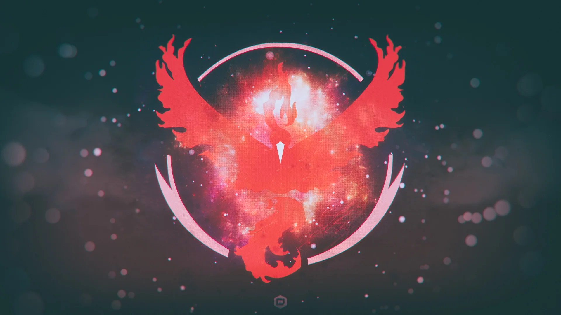 Moltres Michi Method scene — Scene wallpaper — Moltres