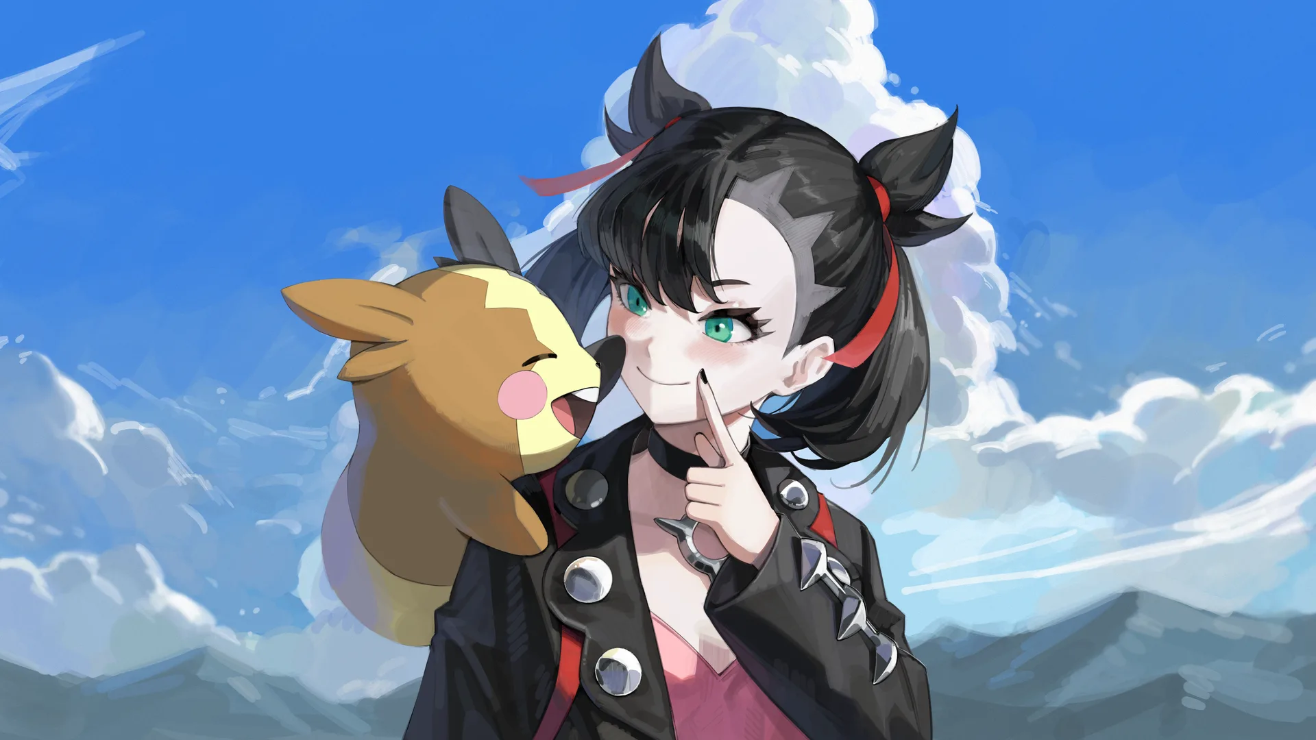 Morpeko Michi Method scene — Scene wallpaper — Morpeko