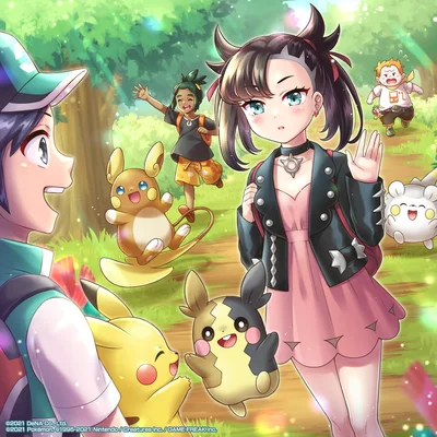 Morpeko Michi Method scene — Scene artwork (Art of Pokémon)