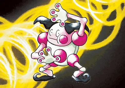 Mr Mime Michi Method scene — Scene artwork (Art of Pokémon)