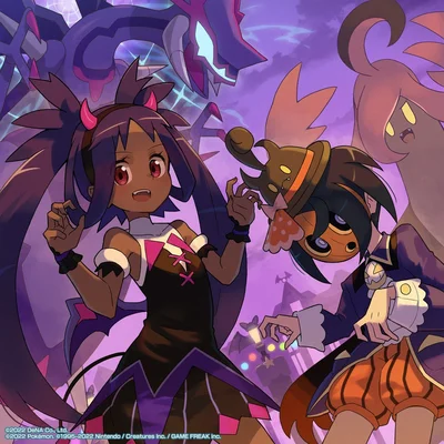 Naganadel Michi Method scene — Scene artwork (Art of Pokémon)