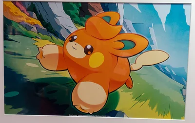 Pawmi Michi Method scene — Scene artwork (Art of Pokémon)