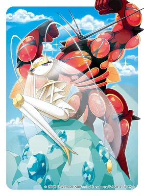 Pheromosa Michi Method scene — Scene artwork (Art of Pokémon)