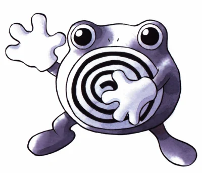 Poliwhirl Michi Method scene — Scene artwork (Art of Pokémon)