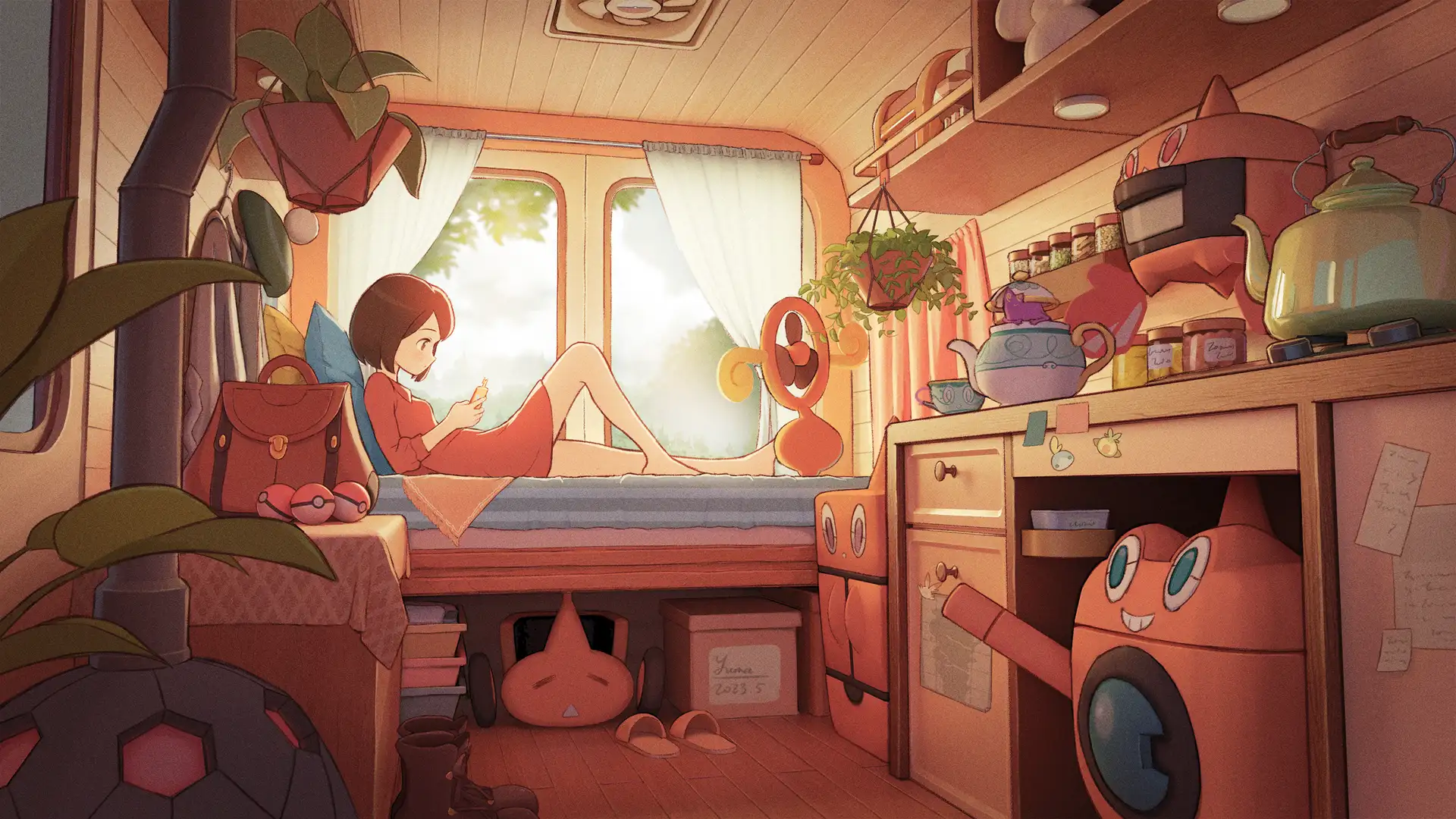 Polteageist Michi Method scene — Scene wallpaper — Polteageist