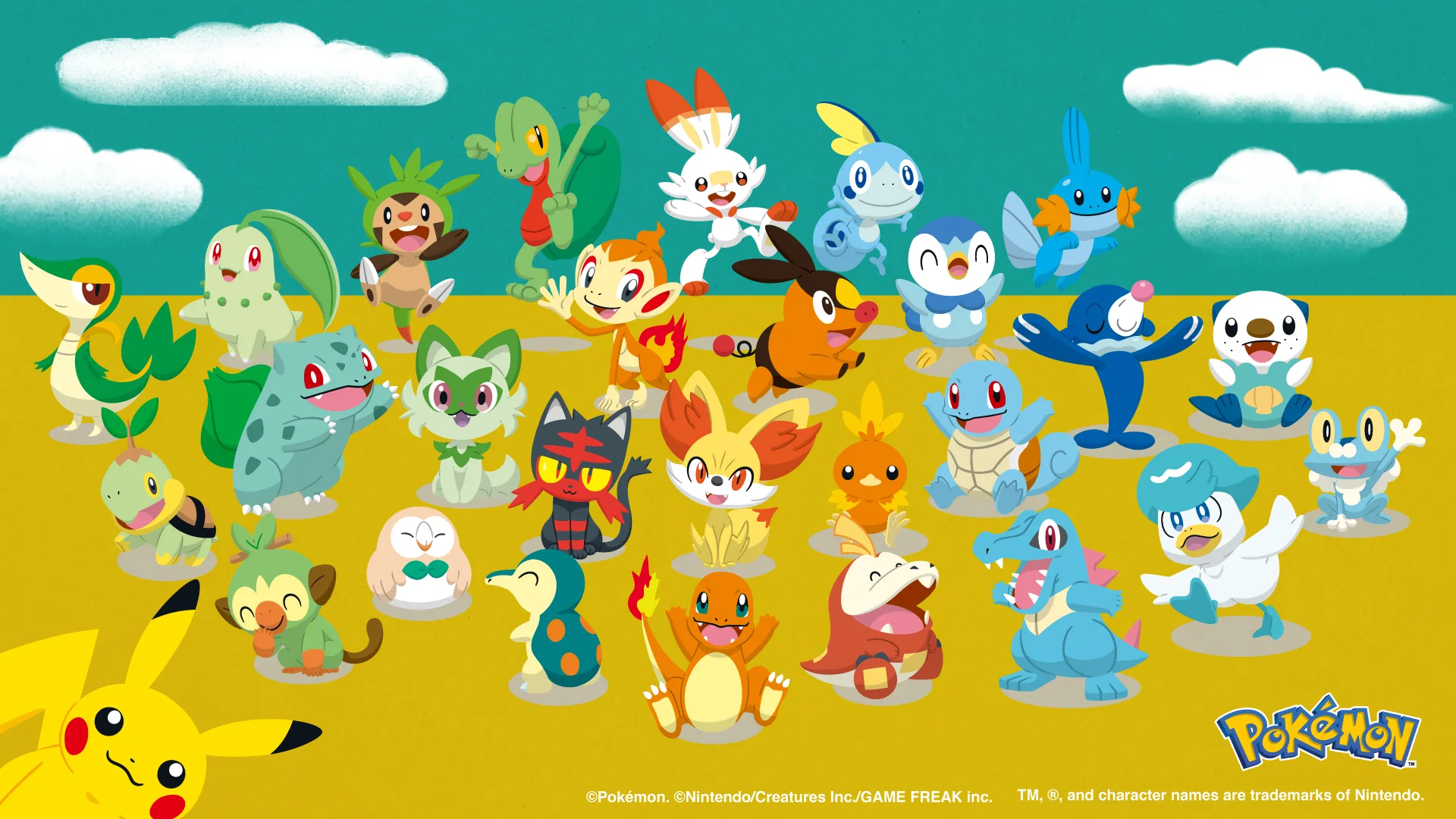 Popplio Michi Method scene — Scene wallpaper — Popplio