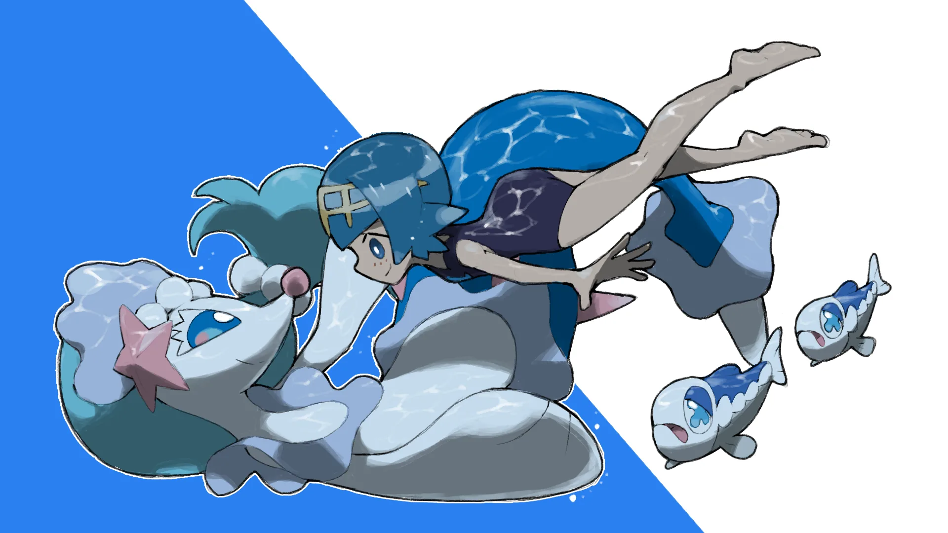 Primarina Michi Method scene — Scene wallpaper — Primarina