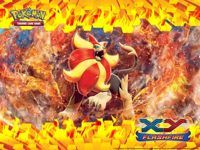 Pyroar Michi Method scene — xy02-wallpaper-pyroar-1024