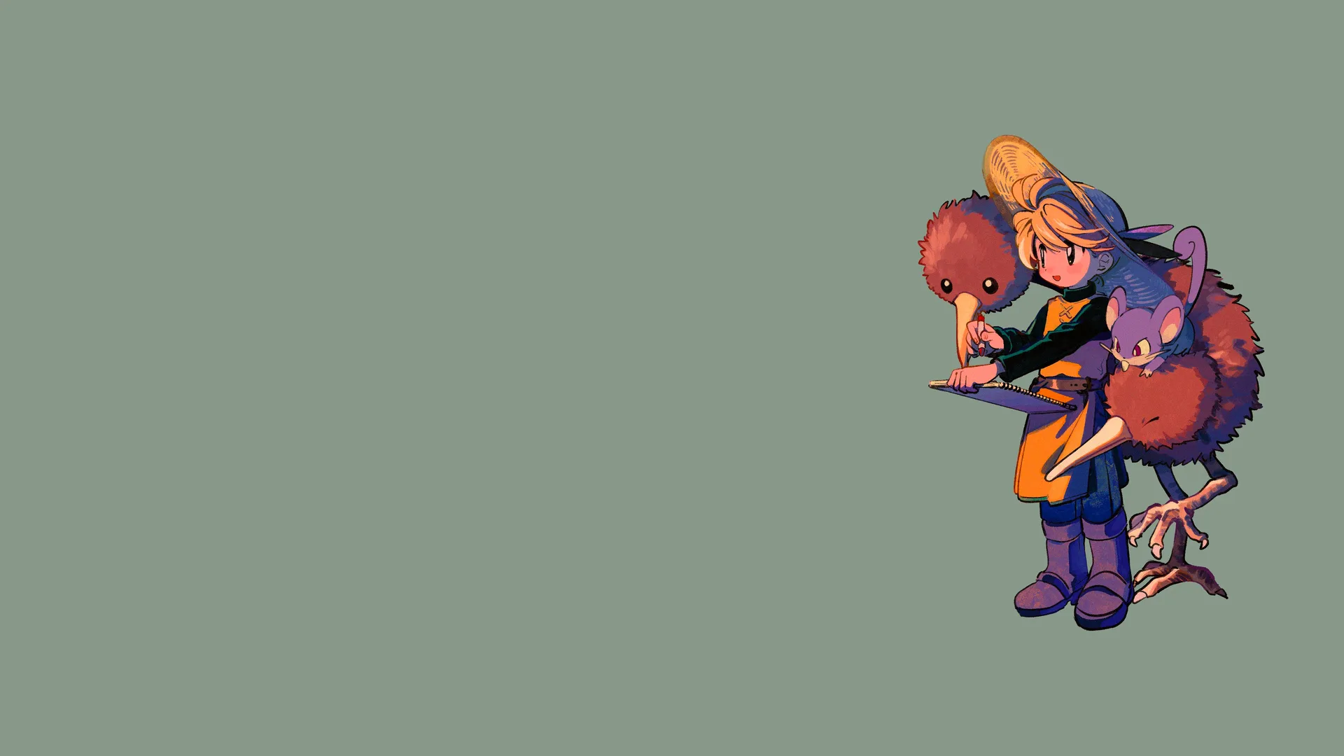 Rattata Michi Method scene — Scene wallpaper — Rattata
