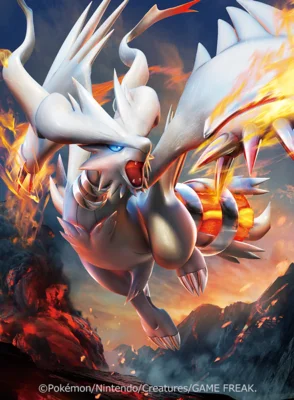 Reshiram Michi Method scene — Scene artwork (Art of Pokémon)