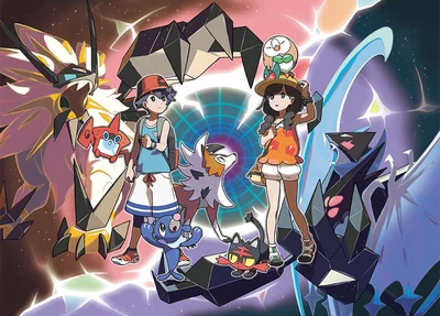 Rowlet Michi Method scene — Scene artwork (Art of Pokémon)