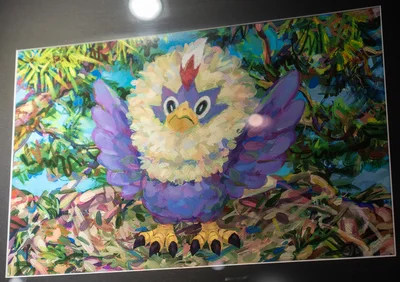 Rufflet Michi Method scene — Scene artwork (Art of Pokémon)