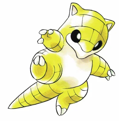 Sandshrew Michi Method scene — Scene artwork (Art of Pokémon)