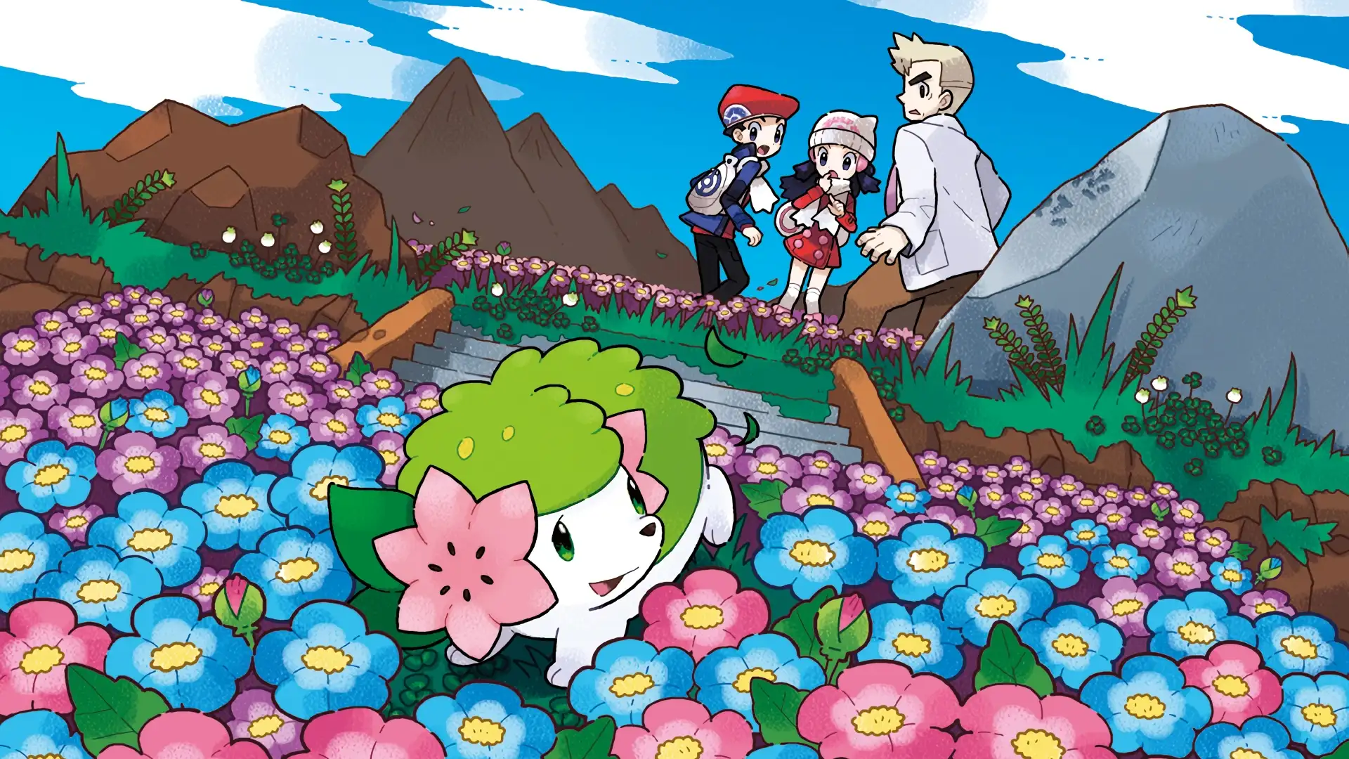 Shaymin Michi Method scene — Scene wallpaper — Shaymin
