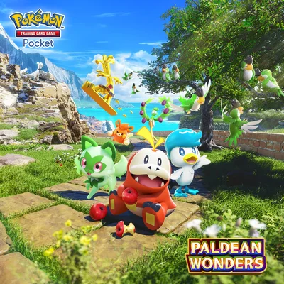 Squawkabilly Michi Method scene — Scene artwork (Art of Pokémon)