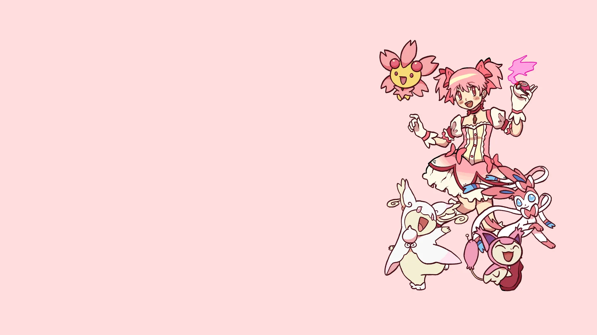 Sylveon Michi Method scene — Scene wallpaper — Sylveon