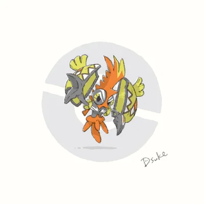 Tapu Koko Michi Method scene — Scene artwork (Art of Pokémon)