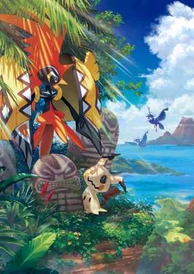 Tapu Koko Michi Method scene — Start Deck Generations - Tapu Koko &amp; Mimikyu