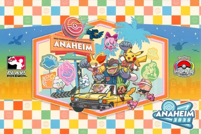 Toedscool Michi Method scene — Pokémon Worlds 2025 Postcard - Key Art