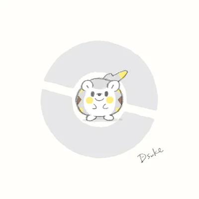 Togedemaru Michi Method scene — Scene artwork (Art of Pokémon)