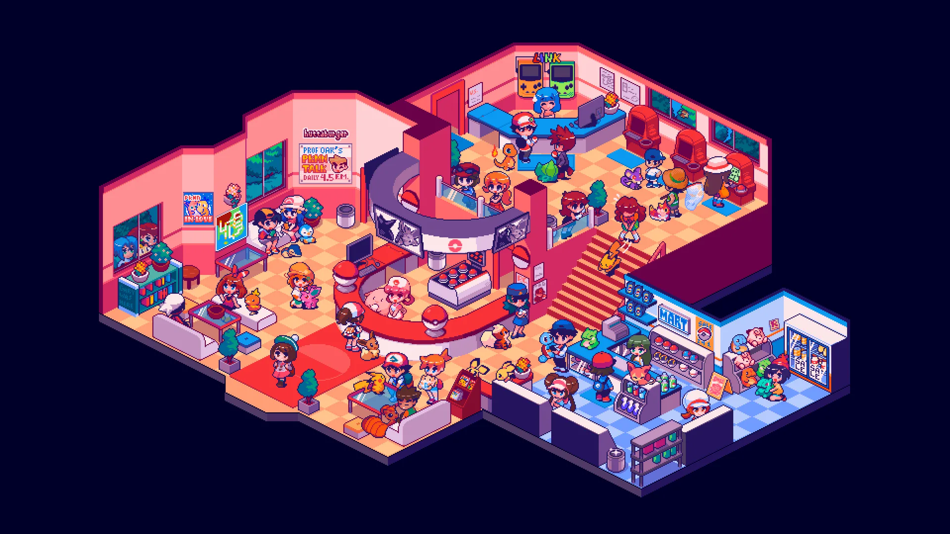 Togepi Michi Method scene — Scene wallpaper — Togepi