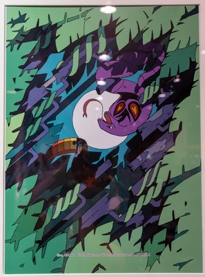 Toucannon Michi Method scene — Scene artwork (Art of Pokémon)
