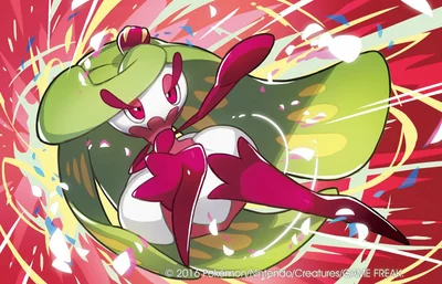 Tsareena Michi Method scene — tsareena pokemon and 1 more drawn by saitou naoki  2c570b08890f0573bbc270fe1dc56886