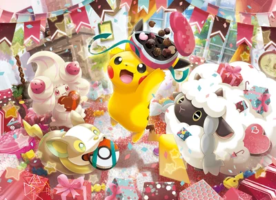 Farm Animals Pokémon cards Michi Method scene