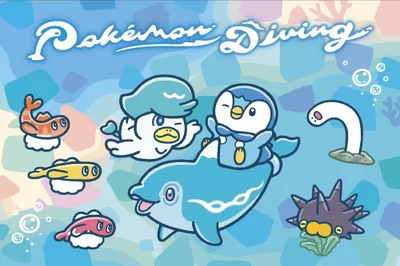 Wugtrio Michi Method scene — Scene artwork (Art of Pokémon)