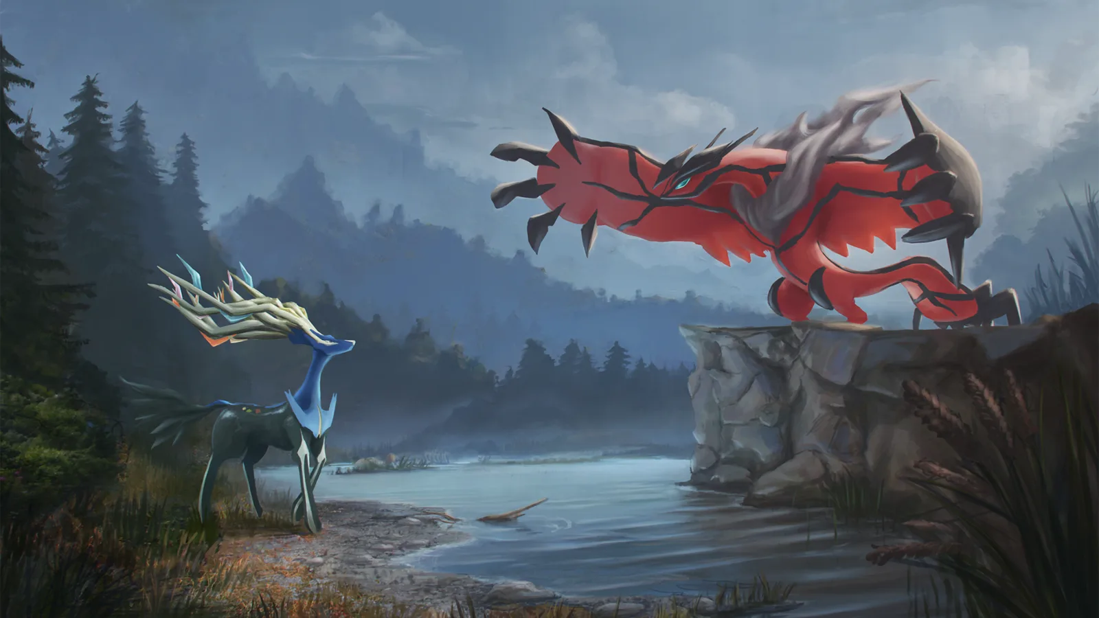 Xerneas Michi Method scene — Scene wallpaper — Xerneas
