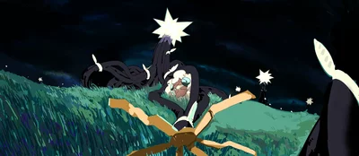 Xurkitree Michi Method scene — Scene artwork (Art of Pokémon)