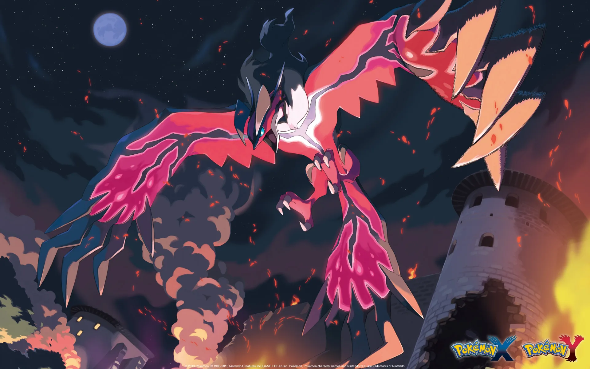 Yveltal Michi Method scene — Scene wallpaper — Yveltal