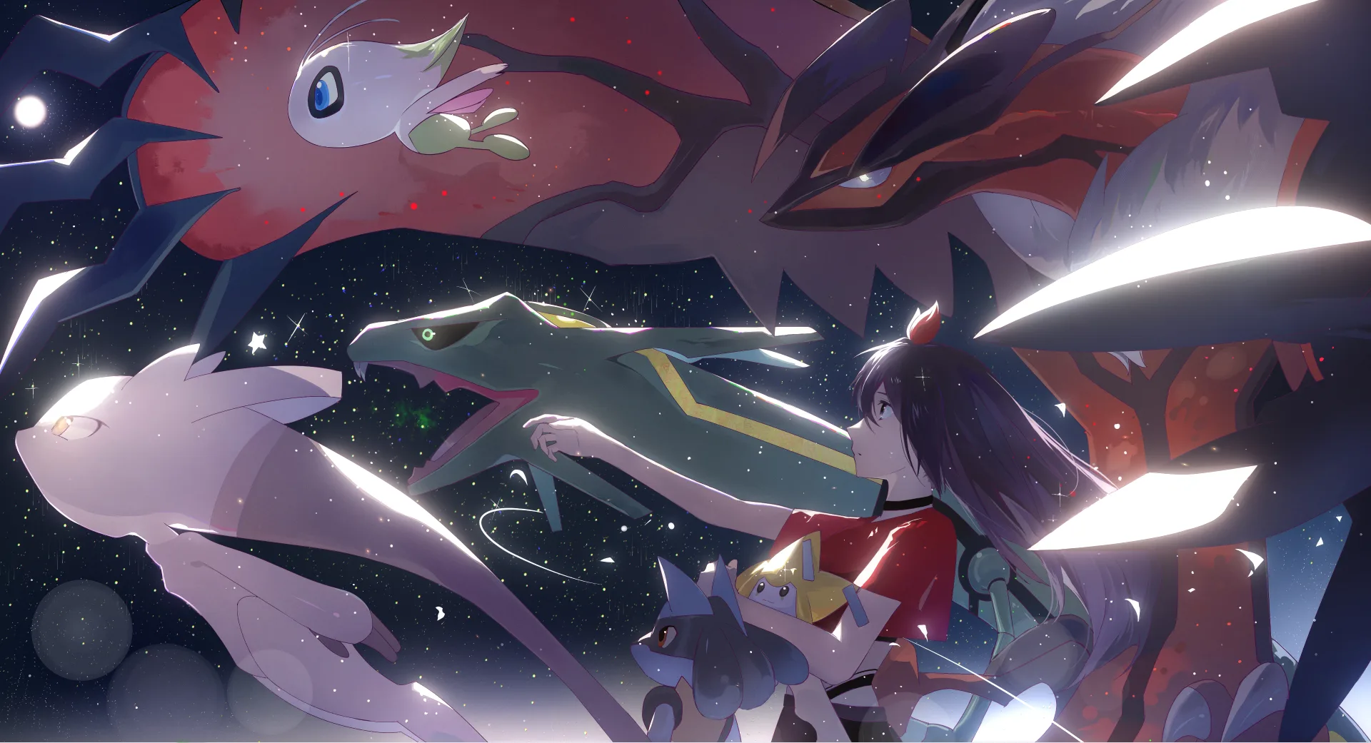 Yveltal Michi Method scene — Scene wallpaper — Yveltal