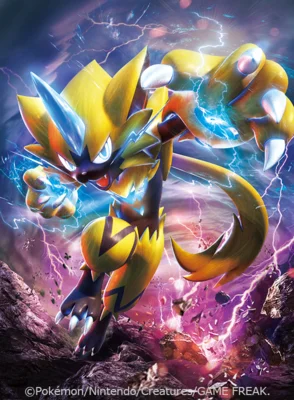 Zeraora Michi Method scene — Scene artwork (Art of Pokémon)