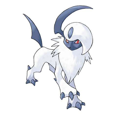 Official Absol artwork - cute Absol Pokémon card collector guide
