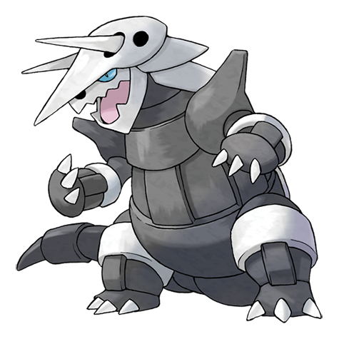 Official Aggron artwork - cute Aggron Pokémon card collector guide