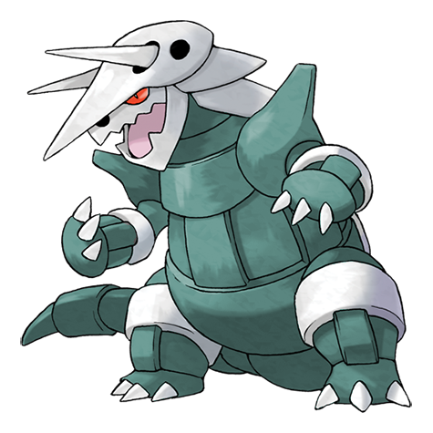 Aggron Shiny palette