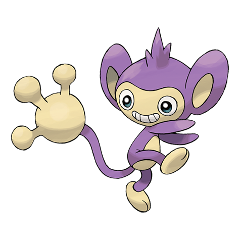 Official Aipom artwork - cute Aipom Pokémon card collector guide