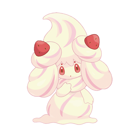 Official Alcremie artwork - cute Alcremie Pokémon card collector guide