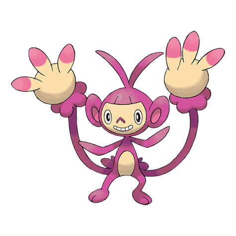 Ambipom Shiny palette