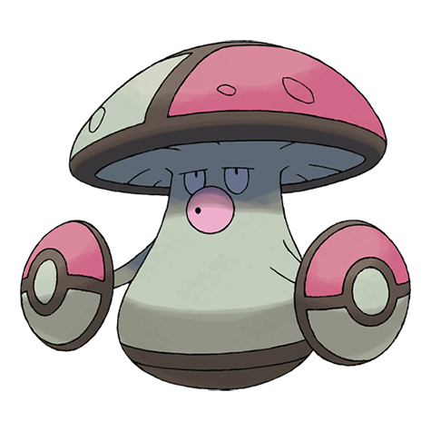 Official Amoonguss artwork - cute Amoonguss Pokémon card collector guide