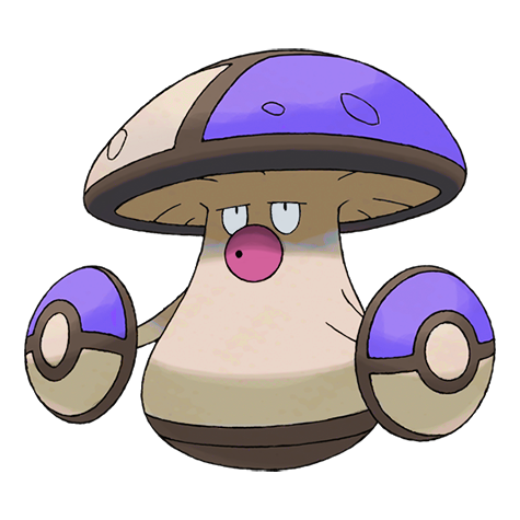 Amoonguss Shiny palette