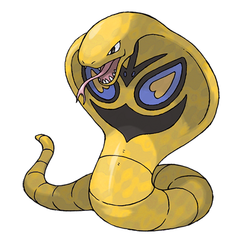 Arbok Shiny palette