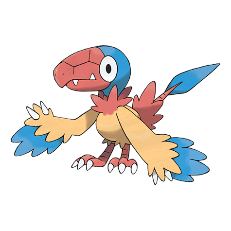 Official Archen artwork - cute Archen Pokémon card collector guide