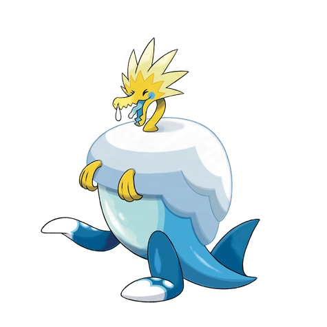 Official Arctozolt artwork - cute Arctozolt Pokémon card collector guide