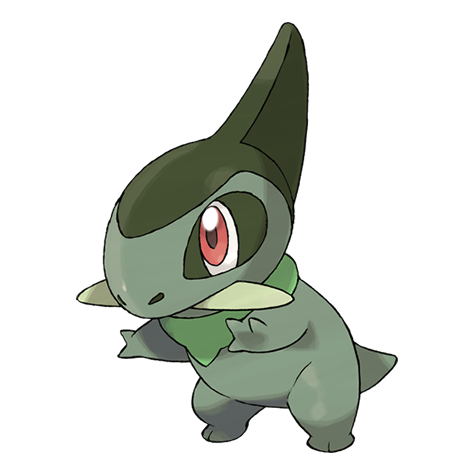 Official Axew artwork - cute Axew Pokémon card collector guide