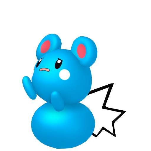 Azurill HOME render
