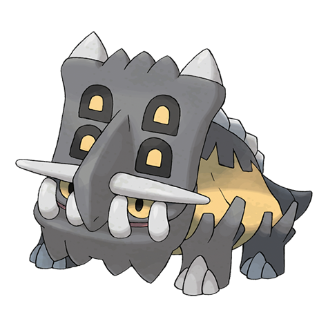 Official Bastiodon artwork - cute Bastiodon Pokémon card collector guide