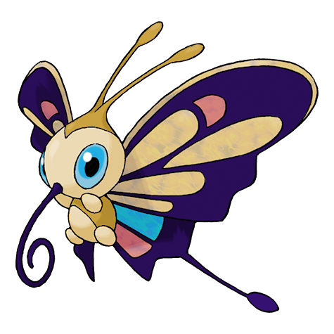 Beautifly Shiny palette