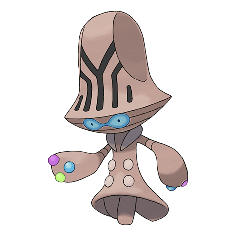 Beheeyem Shiny palette